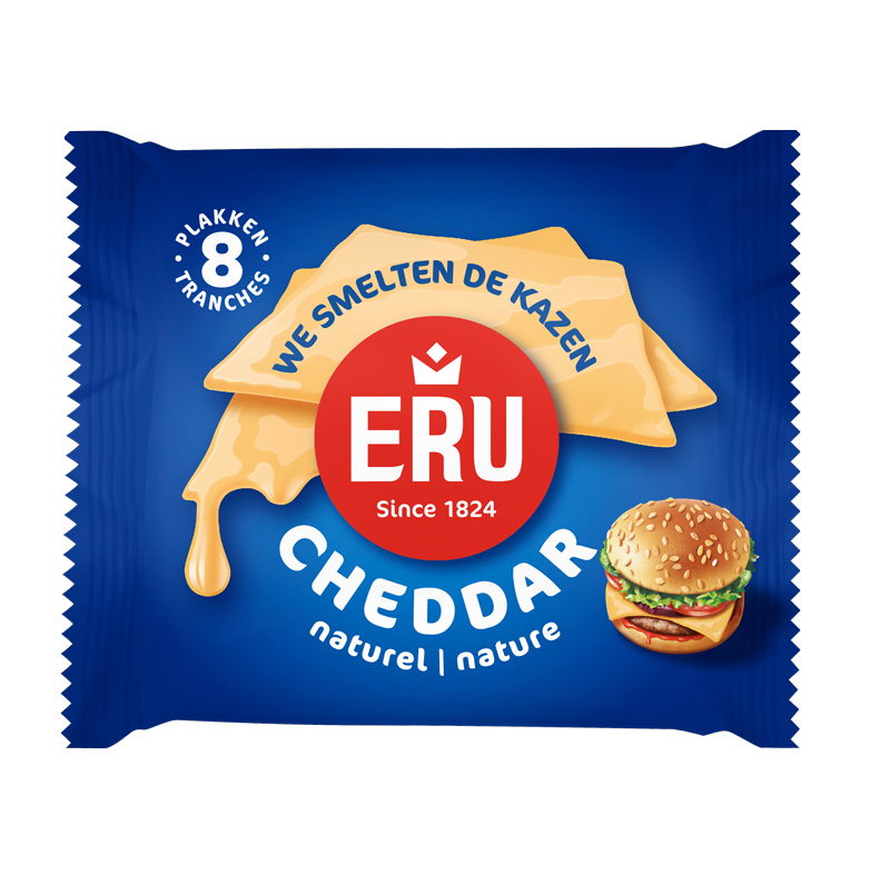 Kaas cheddar 8 sneden 150g