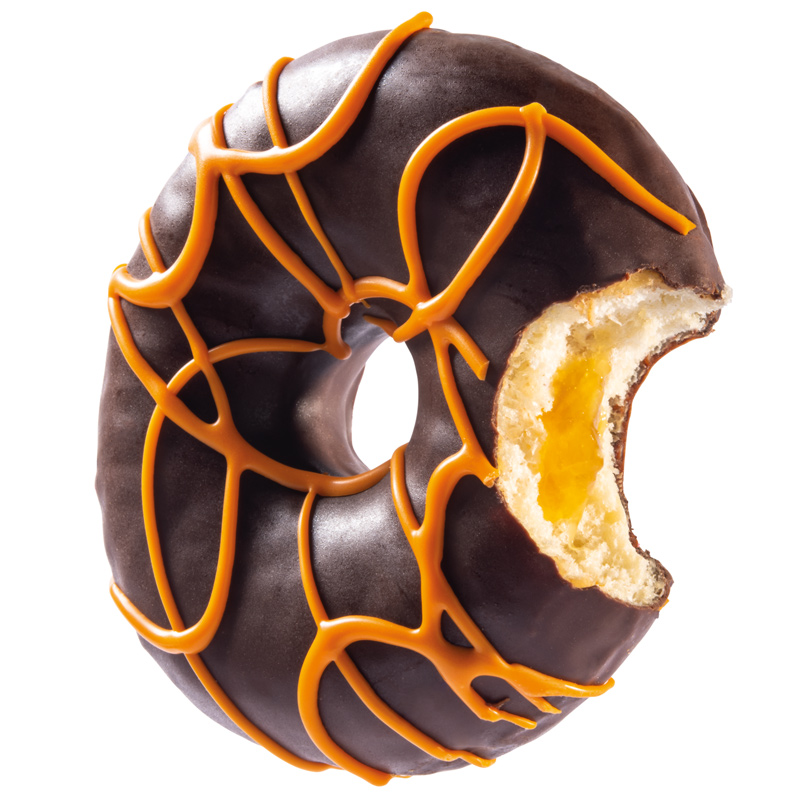 Donut jaffa chocolade 79gx36
