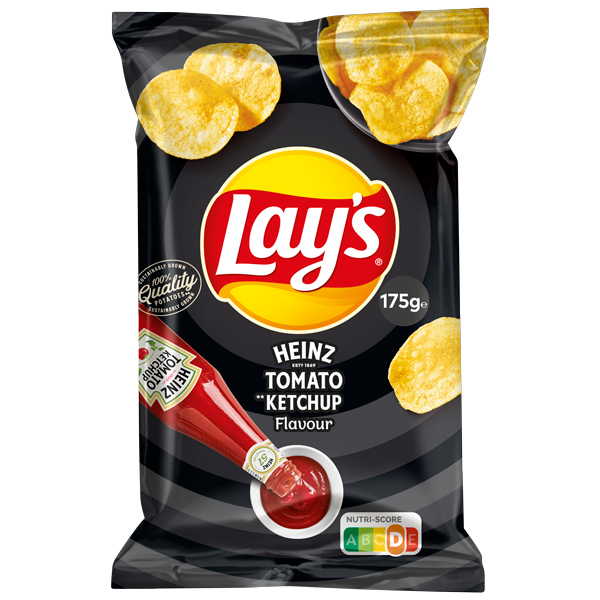 Chips Heinz tomato ketchup 175g
