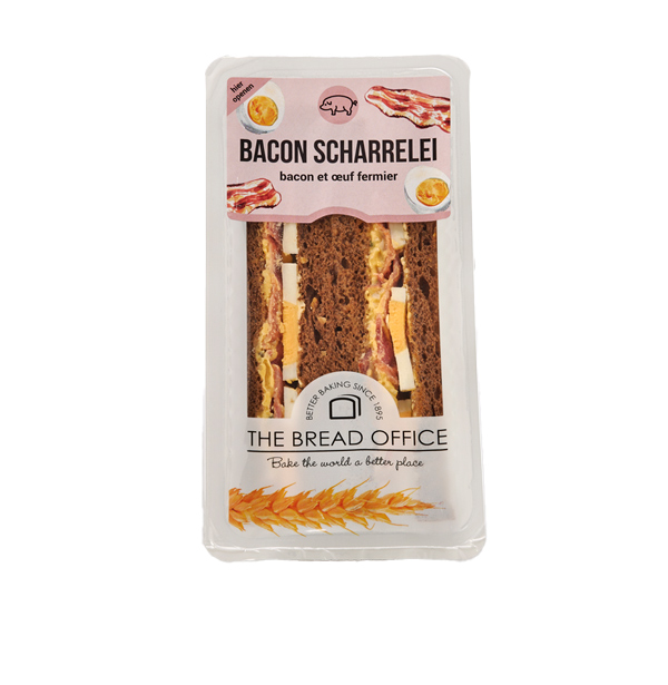Sandwich bacon ei meergranen 157g