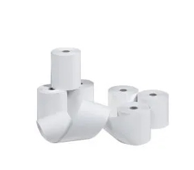 Rouleau de caisse sans bois blanc 76x70x12 44m 5p