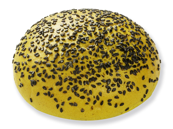 Hamburger bun curry voorgesneden 80gx60