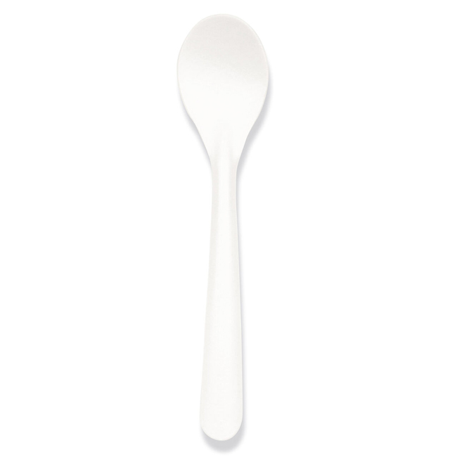 Lepel papier wit 180mm 50st