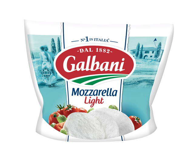 Mozzarella light 125g