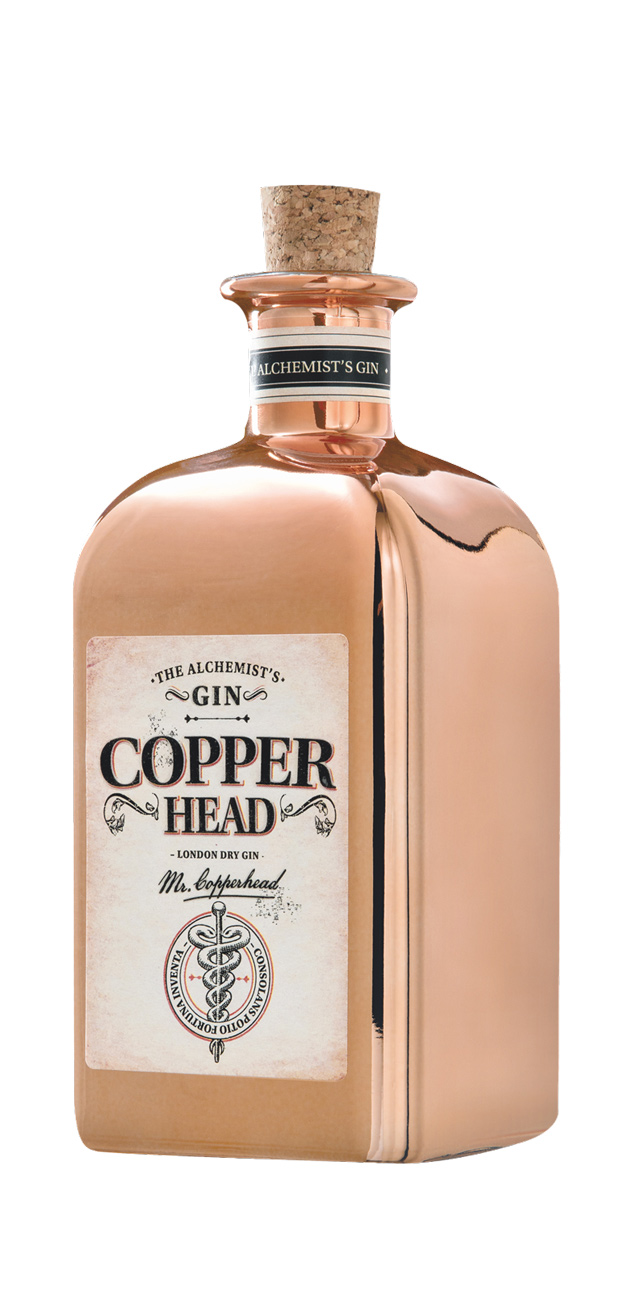 Gin Copperhead gold 40% 50cl