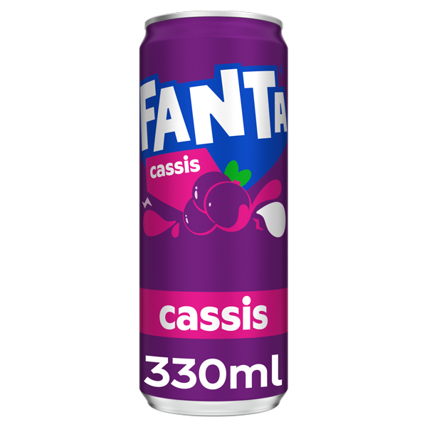 Fanta cassis SLEEK 33cl