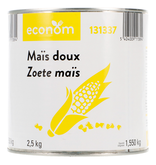 Maïs doux 2,5kg - Solucious