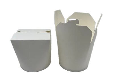 PRO Noodle pastabeker wit 96x83x99mm 750ml 25st