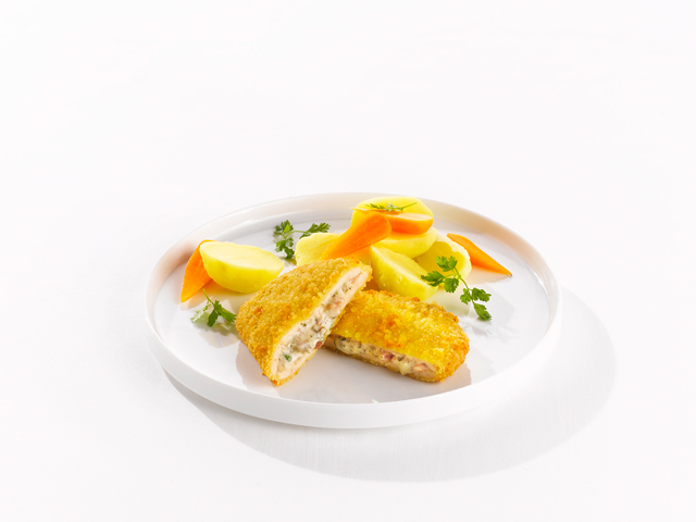 Poulet aux champignons 125gx24