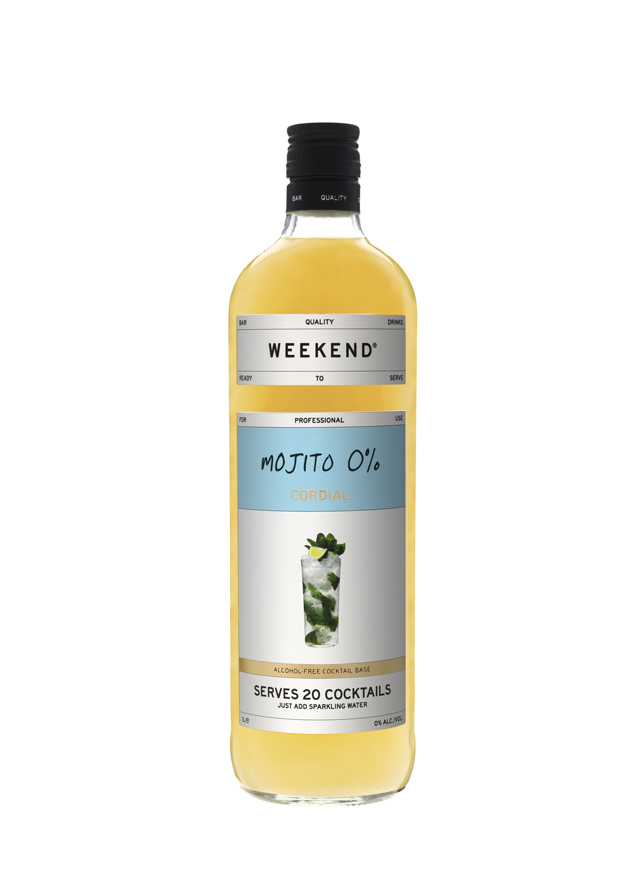 Mojito cordial 0% 1L