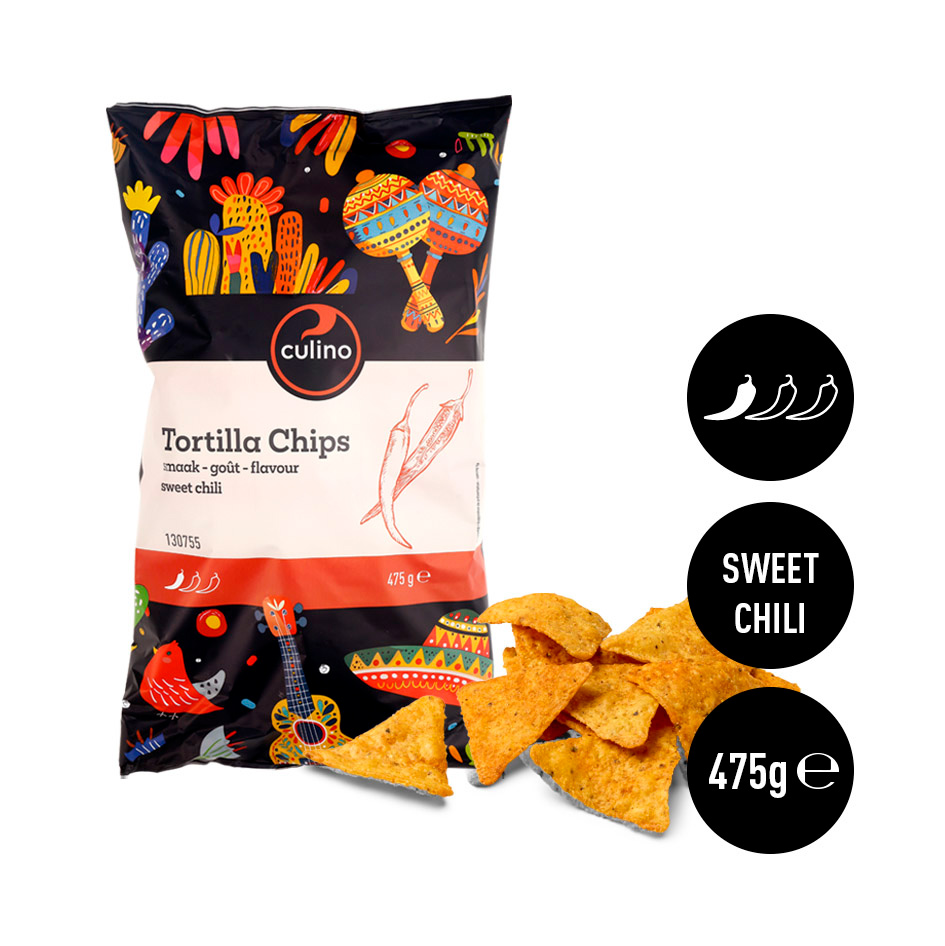 Tortilla chips sweet chili 475g