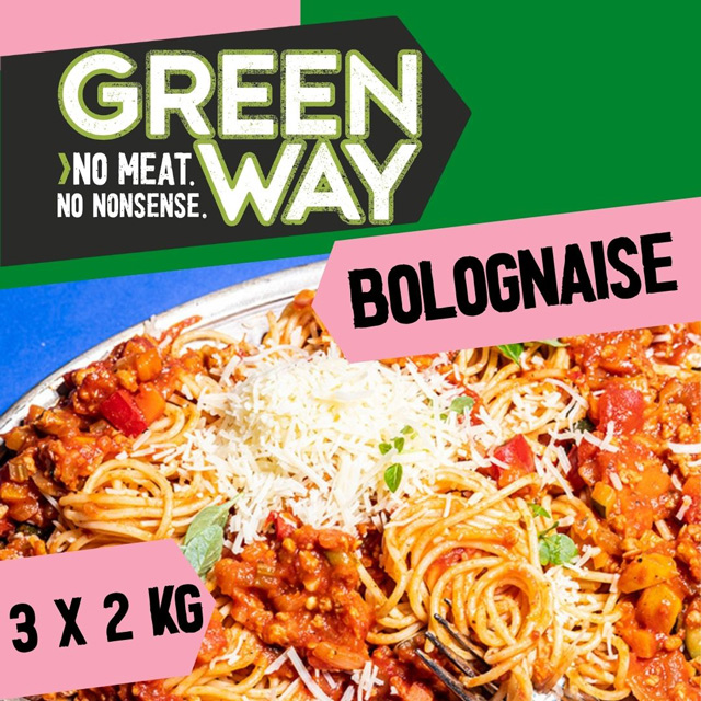 Vegan bolognesesaus 2kgx3