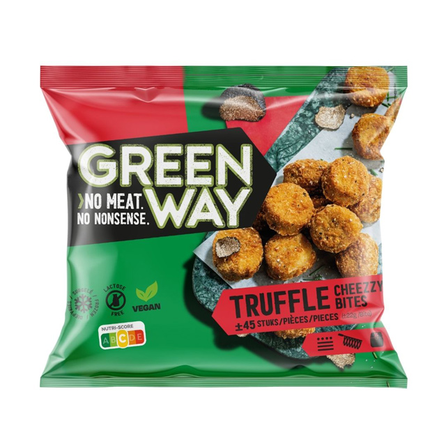 Vegan truffel cheezzy bites ovenklaar (22gr) 1kg