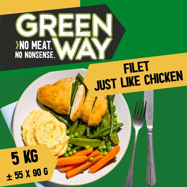 Vegan filet just like chicken 2,5kgx2