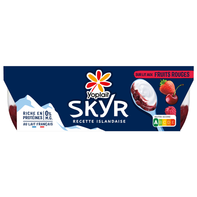 Skyr rode vruchten 100gx4