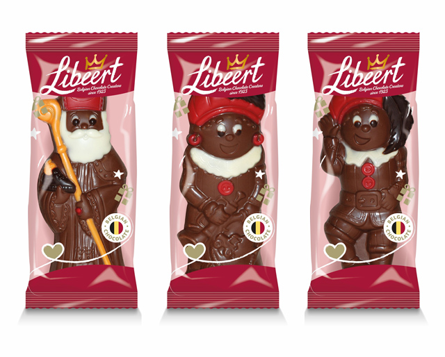 Sint/Piet melkchocolade decor ind. COH MB 50g