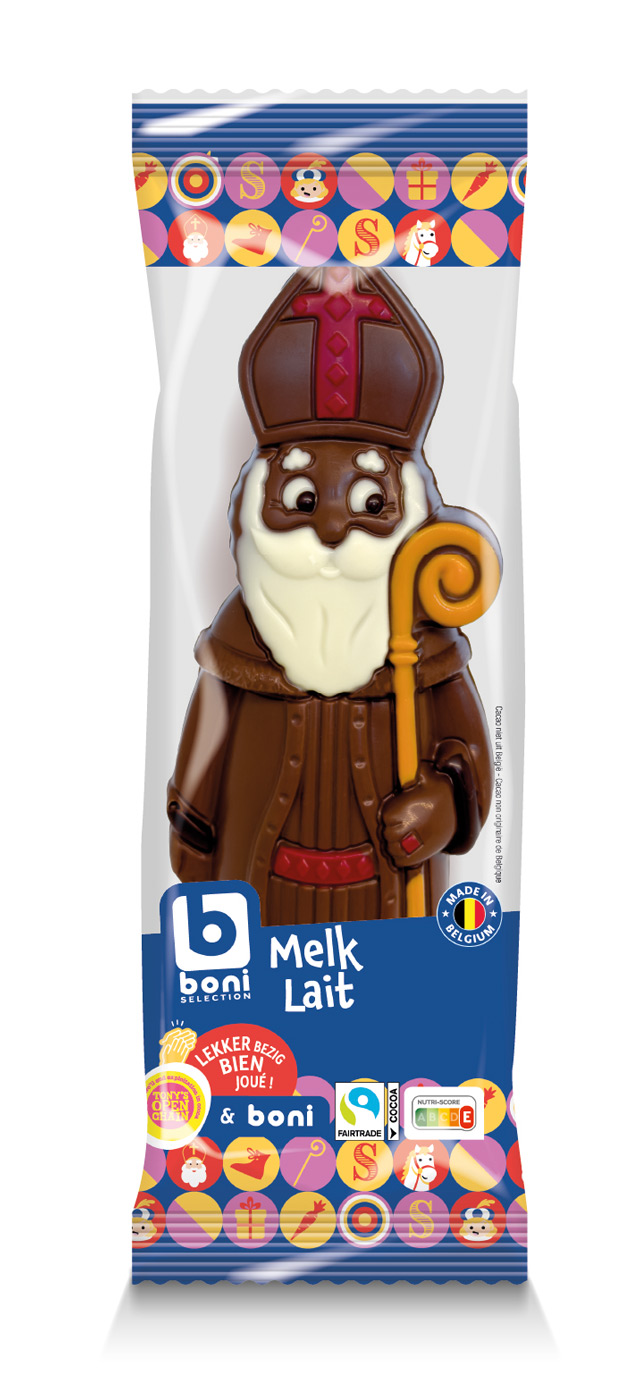 Sint melkchocolade TOC FSI MB 180g