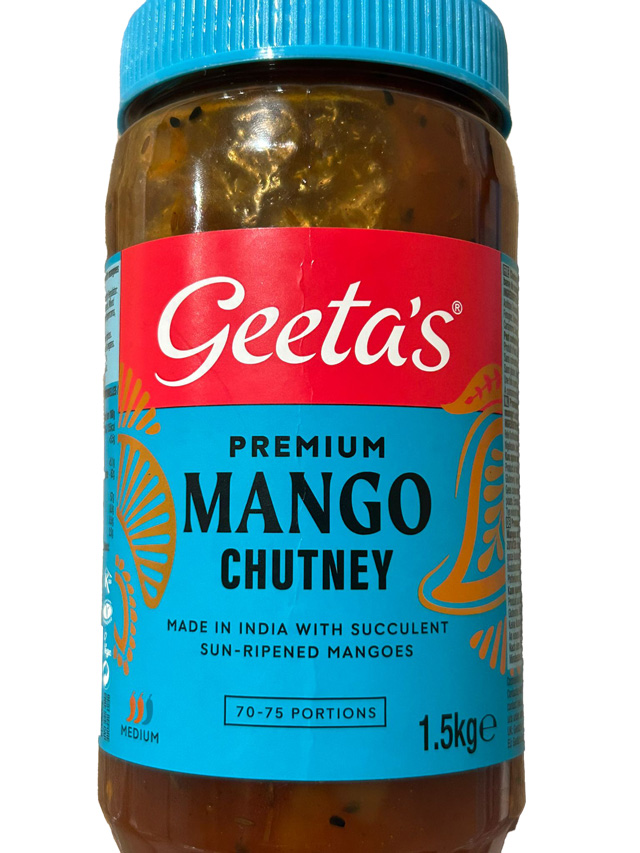 Premium mango chutney 1,5kg