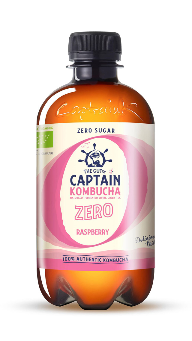 Kombucha raspberry zero BIO 40cl