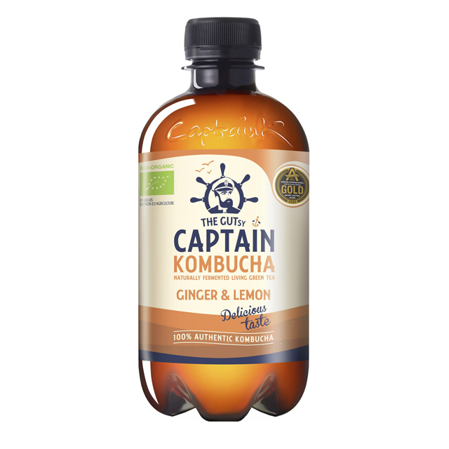 Kombucha ginger & lemon BIO 40cl