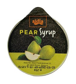 Sirop de poires 40% cups 25gx200