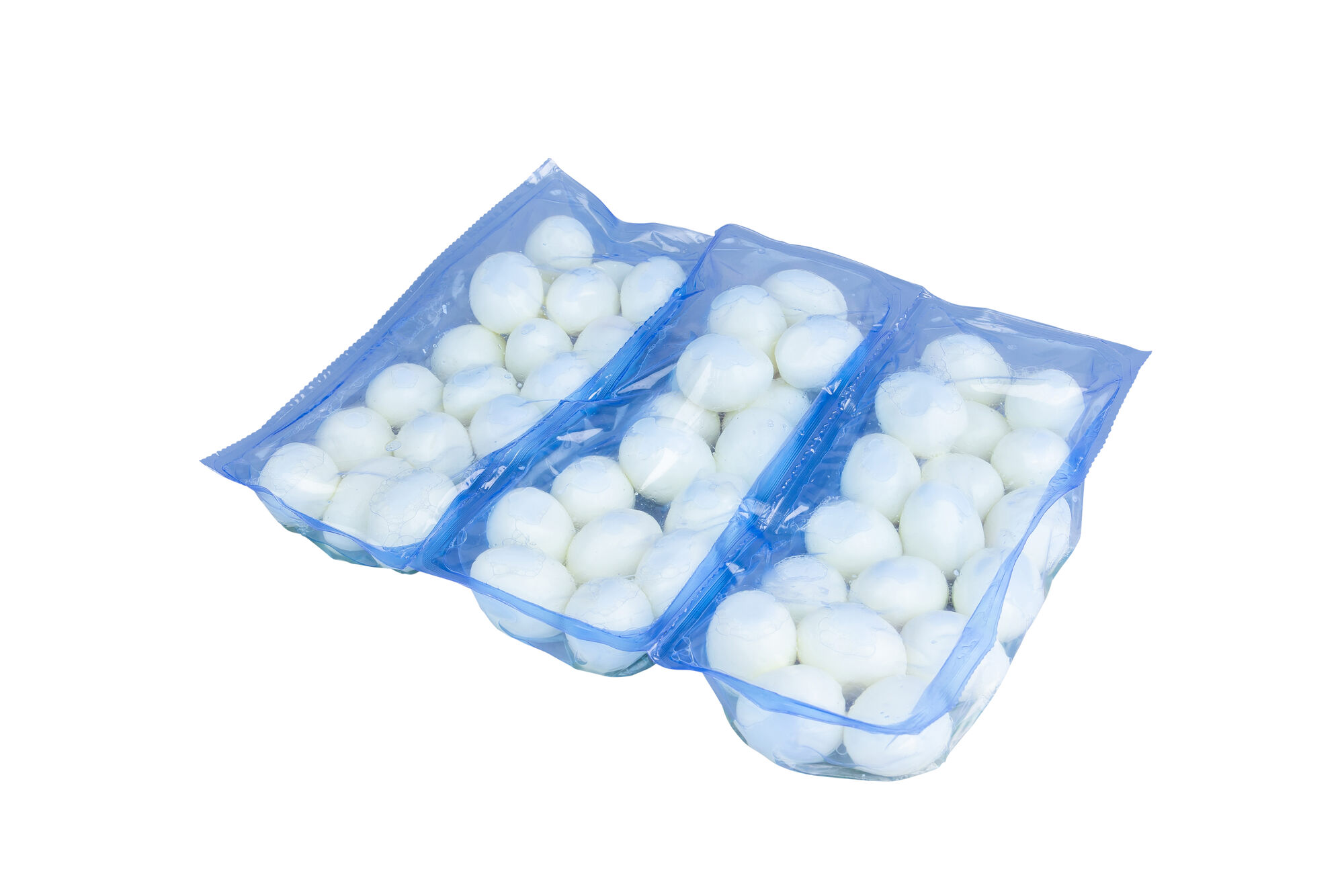 Oeufs élevage au sol durs écalés 2x(3x18p)