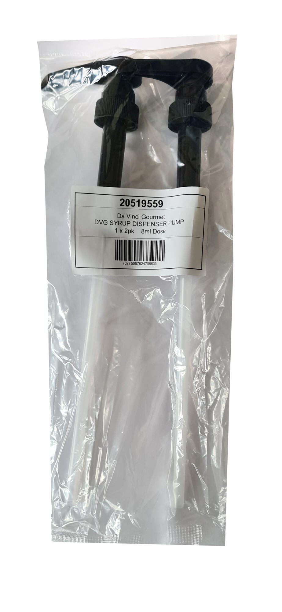 Pompe sirop 8ml 2p
