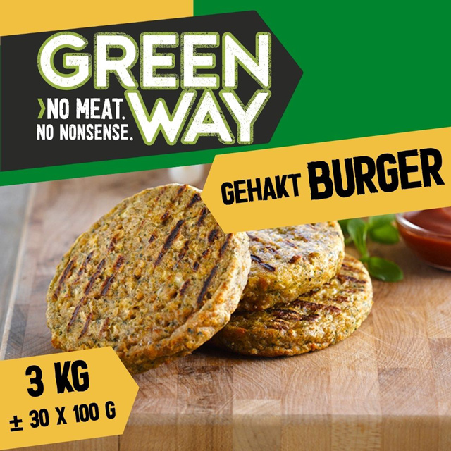Vegan gehaktburger gegaard 100gx30