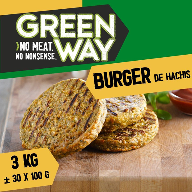 Burger vegan cuit 100gx30
