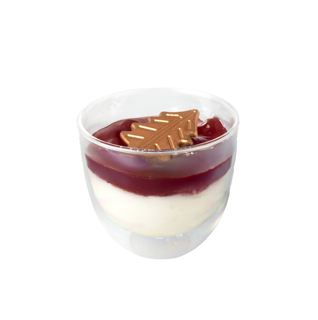 Kerstcoupe bavarois met zoetstof 110mlx12