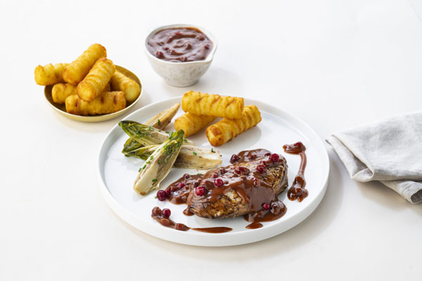 Parelhoenfilet Grand Veneur veenbessen 2,5kg