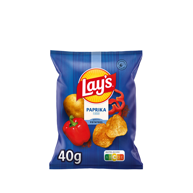 Chips paprika 40g