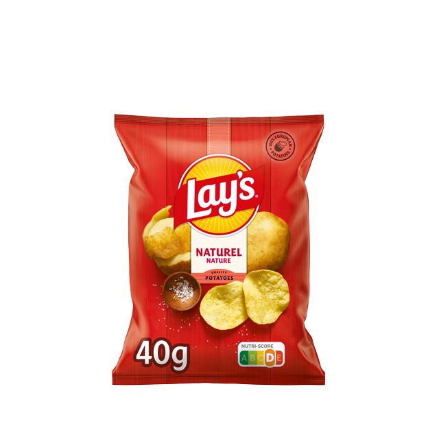 Chips natuur 40g