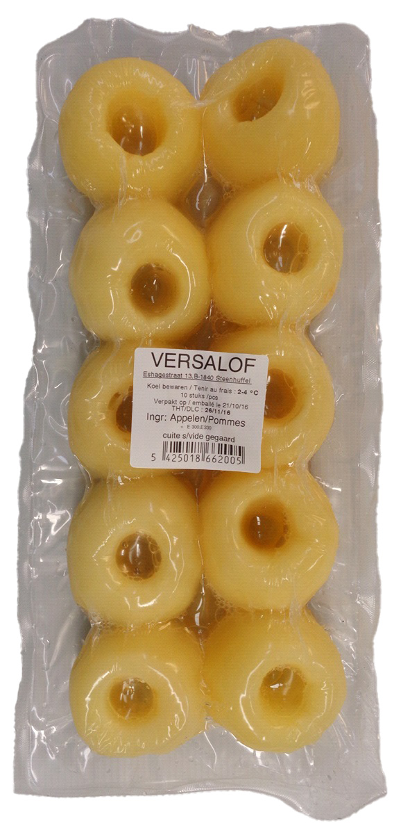 Pommes entières précuites épluchées 10p