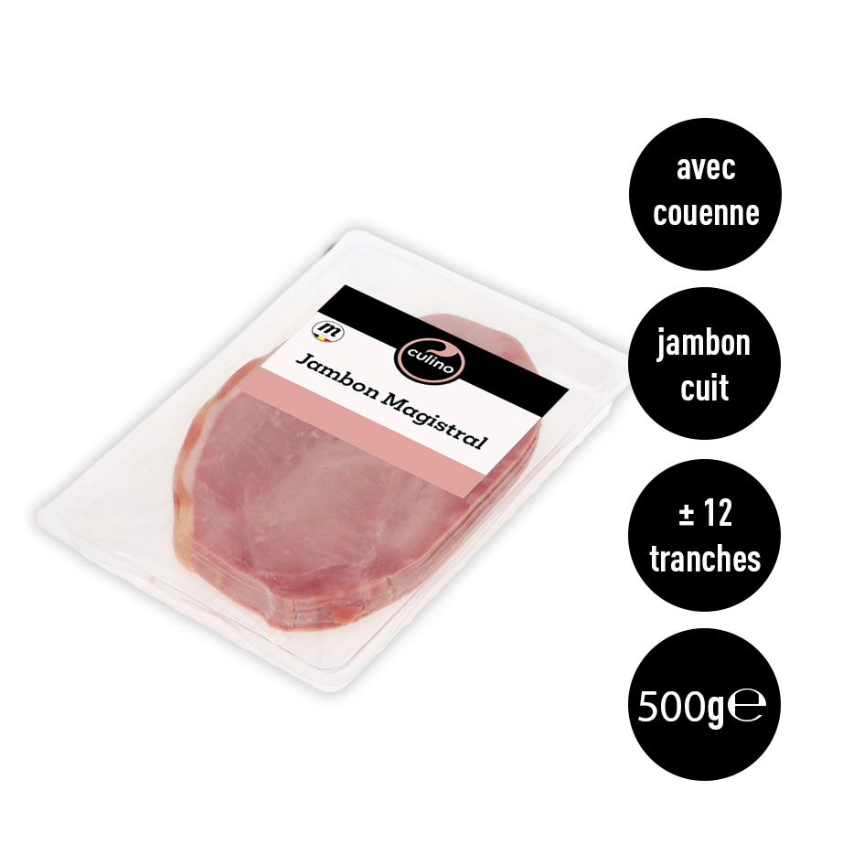 Jambon Magistral ±12 tranches 500g