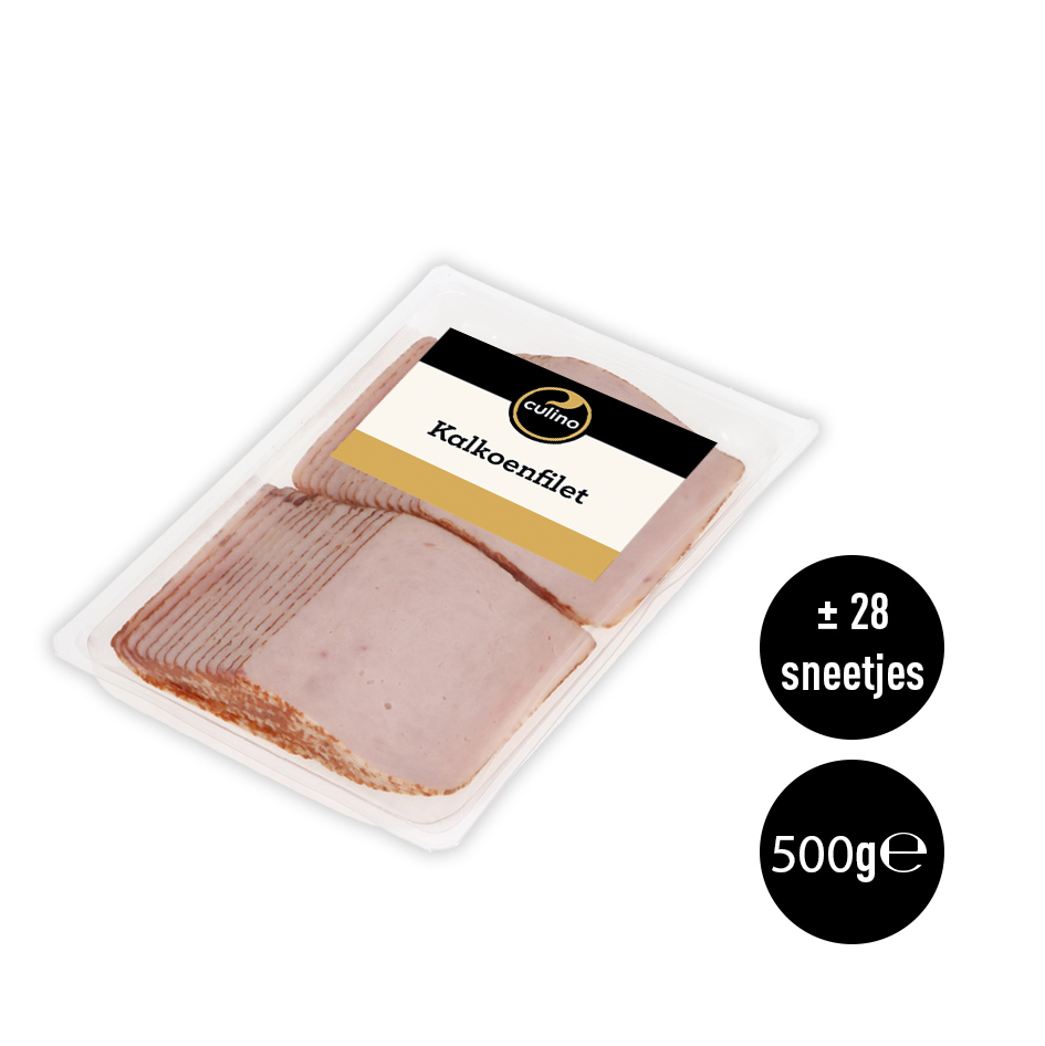 Kalkoenfilet ±28 sneetjes 500g
