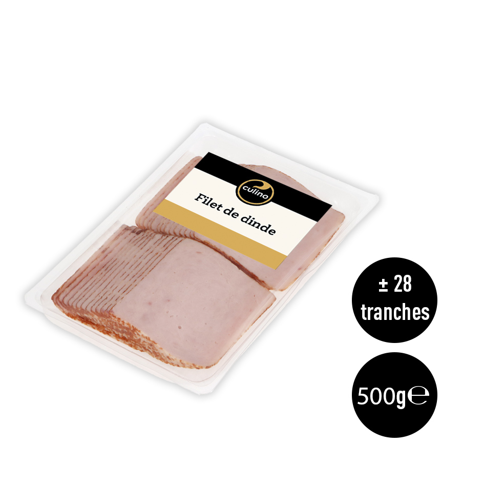 Filet de dinde ±28 tranches 500g