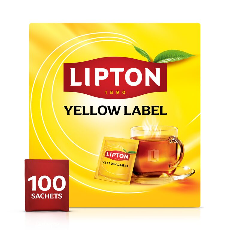 Thé Feel Good Selection yellow label 100 sachets