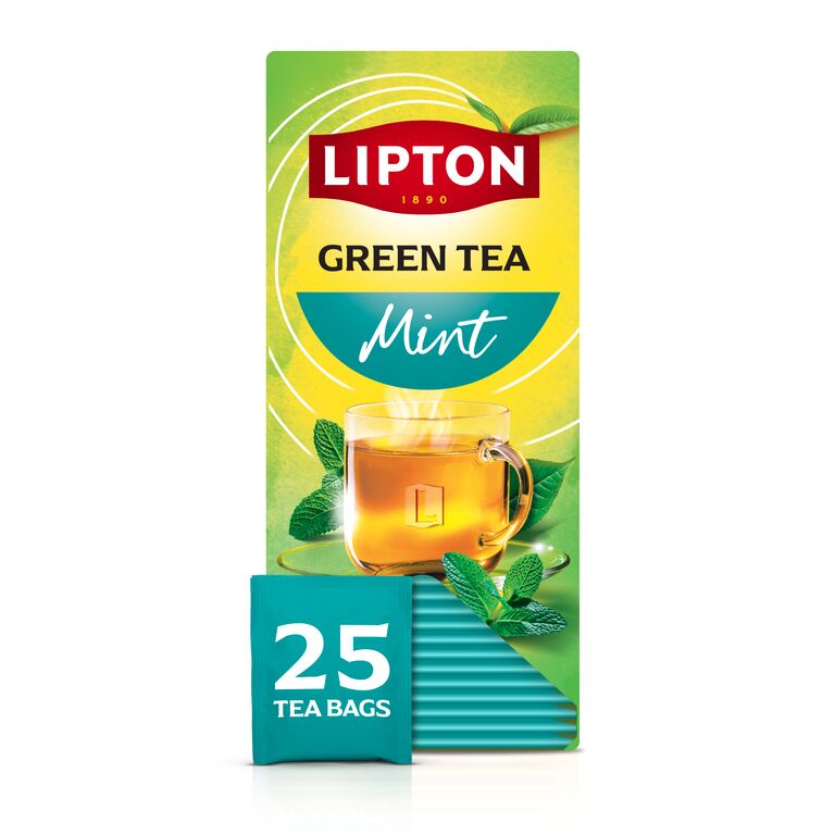 Thee Feel Good Selection groene munt 25builtjes