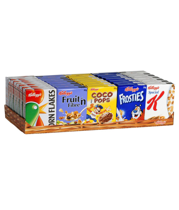 Céréales 5 variétés mini 31,5gx35
