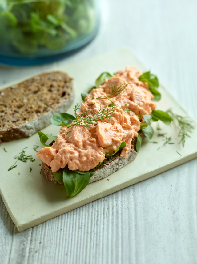 Zalmsalade Atlantisch 40g