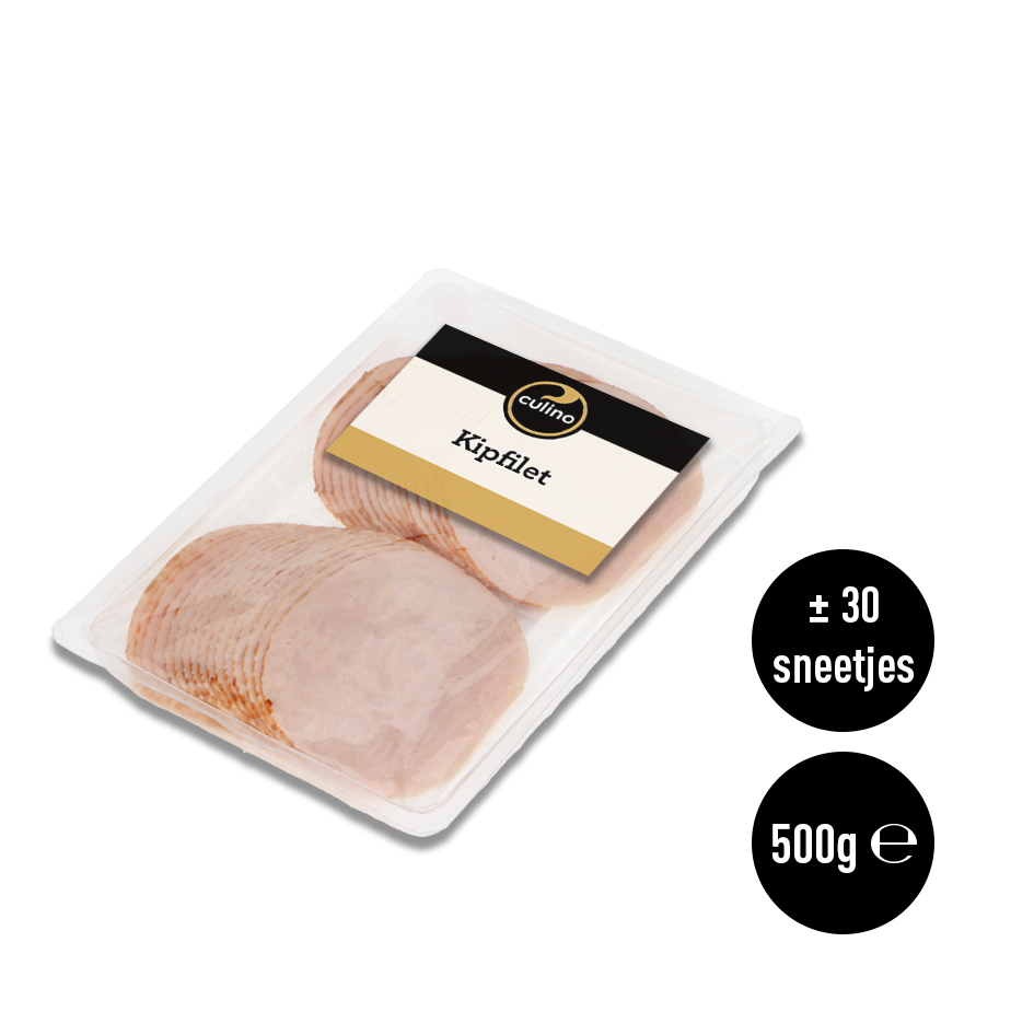Kipfilet ±30 sneetjes 500g
