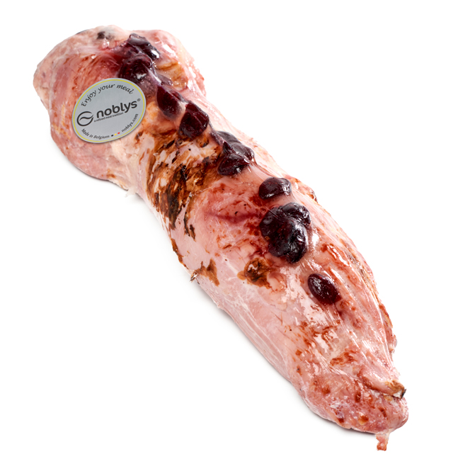 Varkenshaasje ard.geitenk.-veenbessen-honing ±800g